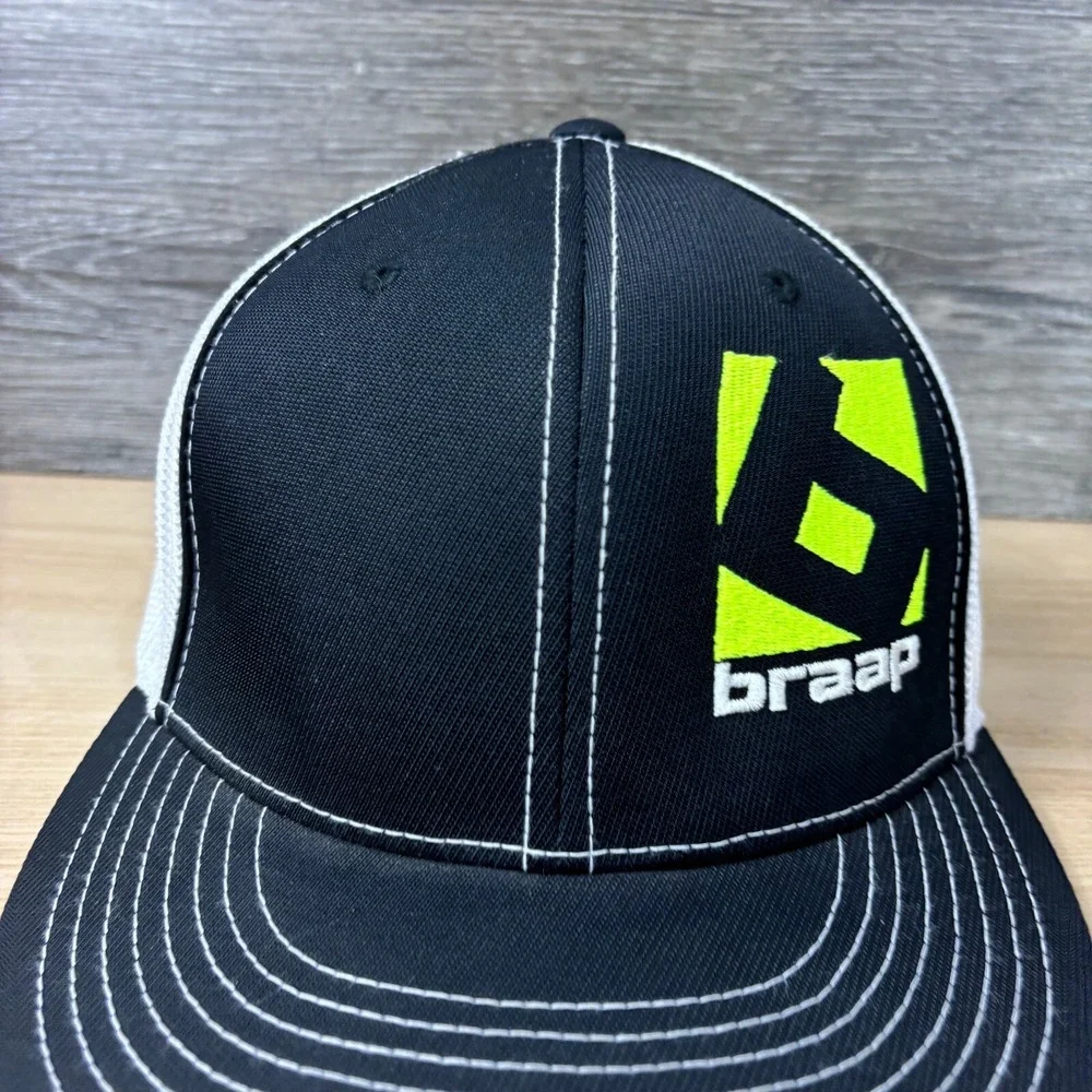 Braap Hat Cap Size S/M Gray Fitted Outdoors‎ Mens
